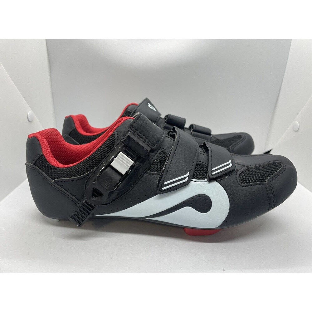 New PELOTON BLACK UNISEX CYLING BIKE SNEAKERS CLEATS  SIZE 41 WOMENS 10 MENS 8